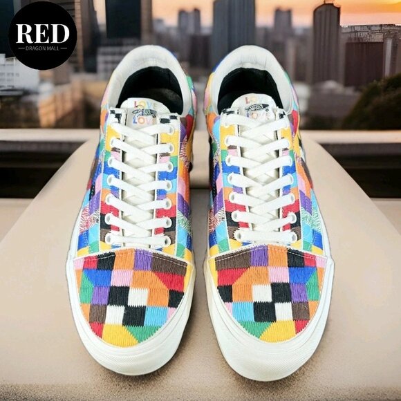 VANS Old Skool VLT LX Low Love Wins - VN0A4BVFBMB - Men's Size 13 - Picture 6 of 15